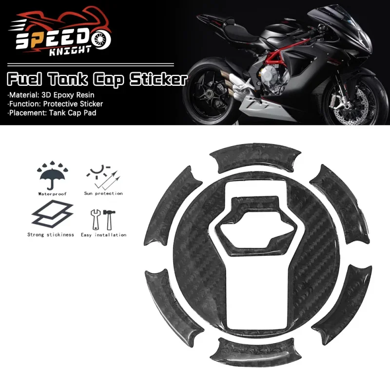 Fuel Tank Pad Decals For Augusta MV AGUSTA F3 2012 2013 2014 Motorcycle Decoration Motobike Gas Oil Cap Cover Sticker Protector