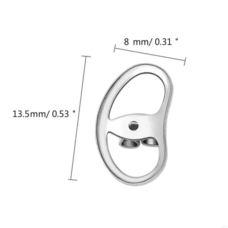 39BC 4PCS Серьговые атлеты пронзительные серьги