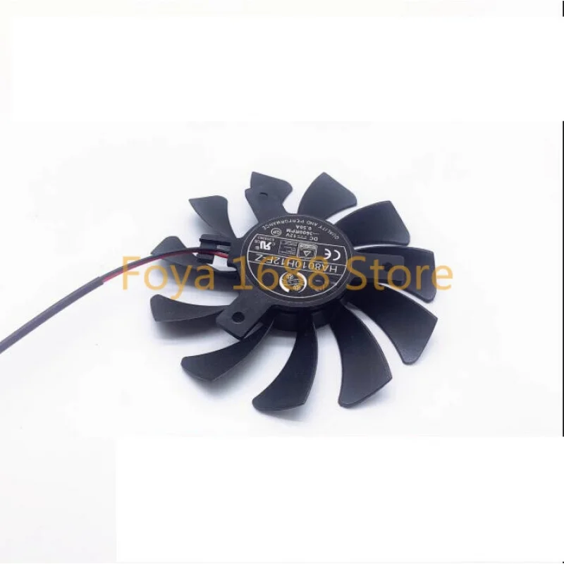 For MSI/MSI GTX 750ti 750 740 ITX Graphics Card Cooling Fan HA8010H12F-Z Parts image 2