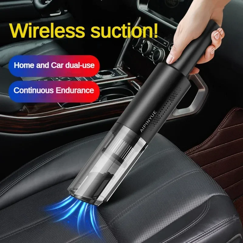 Durable Wireless Charging Handheld Large suction force Vacuum Cleaner Mini Dry and Wet Dual Use