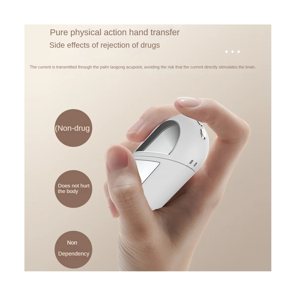 Smart Sleep Aid Device Therapy 180MAh Hand- Micro-Current alleviare l'ansia depressione strumento per il sonno veloce
