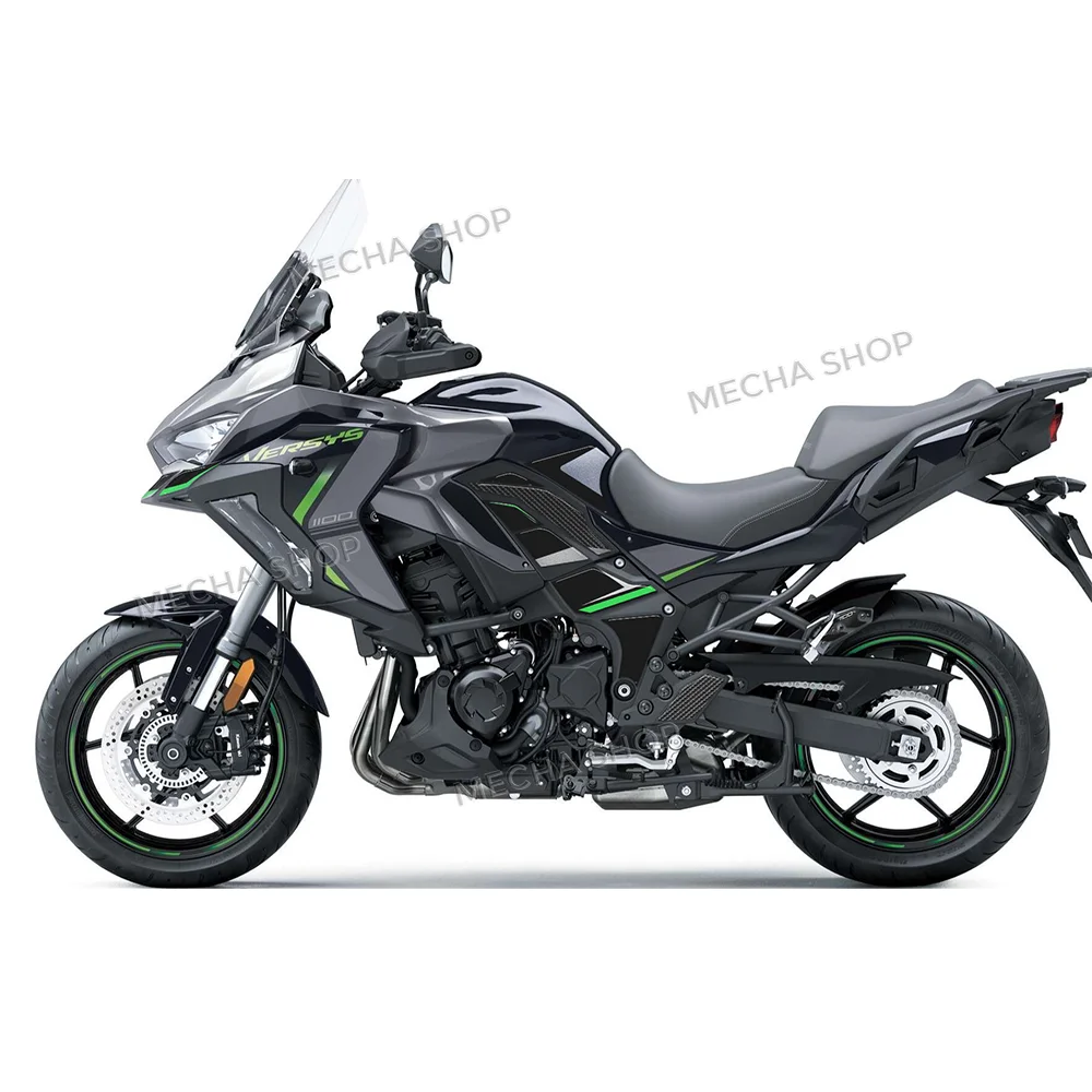 For Versys 1100 2025 Compatible Complete 3D Sticker Kit Tank Pad Hand Guard Protection Frame Sticker