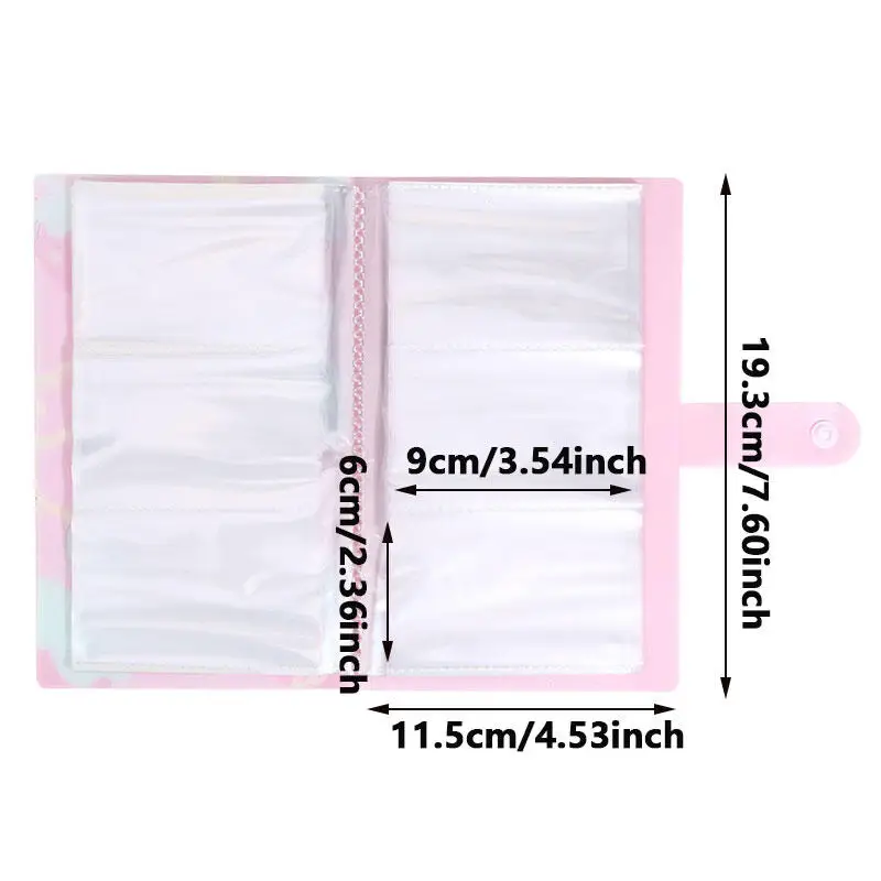 240 スロットシンプルな収納アルバム小さなステッカー用仕分け済みネイルアートステッカーブックフラワーカバーホルダーオーガナイザーアクセサリー 3 色