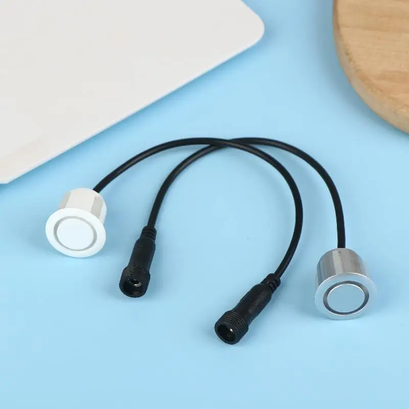 18.8mm Car Parking Sensor - Waterproof Reversing Radar Probe with Upgrade Cable Reverse Sound Alert for Car