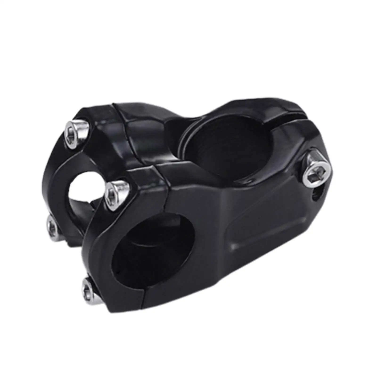 Bike Short Stem Adjustable Stem 28.6mm 1-1/8 Steer Tube Riser Extender Bicycle Stem for Cycling BMX Component Fixed Gear
