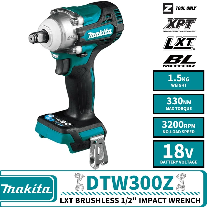 Makita DTW300Z Brushless Cordless 1/2\