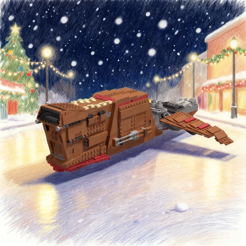 

1145pcs MOC Bounty Hunter Bossk S Hound Tooth YV Star Battle Model Building Blocks Architecture Toys Christmas Gift Idea Brick