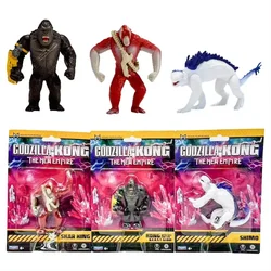 Original Playmates Toy Godzilla Model Vs Kong New Empire 2024 Skar King Shimo Gojira Figure Collectible Boys Kids Birthday Gift