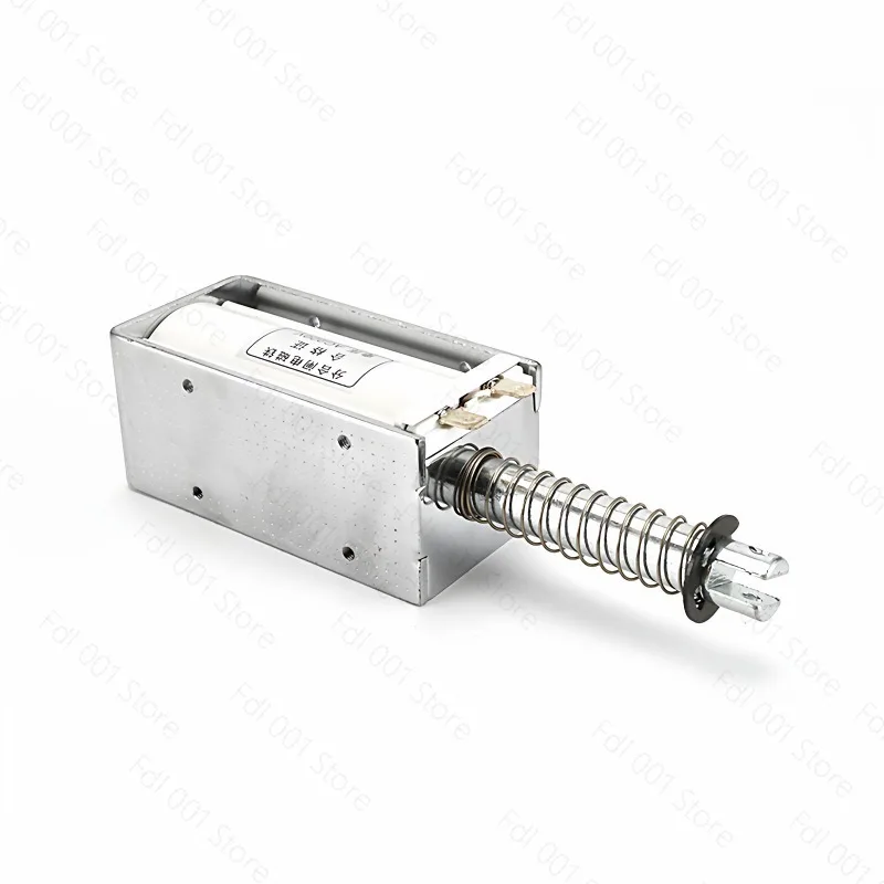 60MM High Thrust Suction 15 KG Push-Pull Electromagnet Open And Close Solenoid 24V 220V Long Stroke