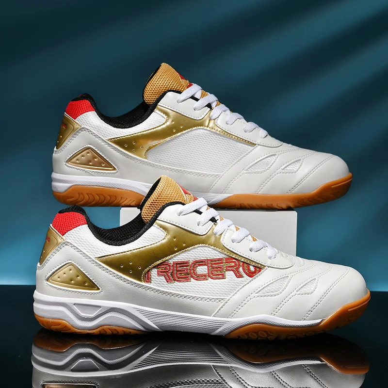 Men Women Table Tennis Shoes Professional Tennis Ping Pong Training Non-Slip Unisex Couple Comfortable Male Sneakers Match Gym