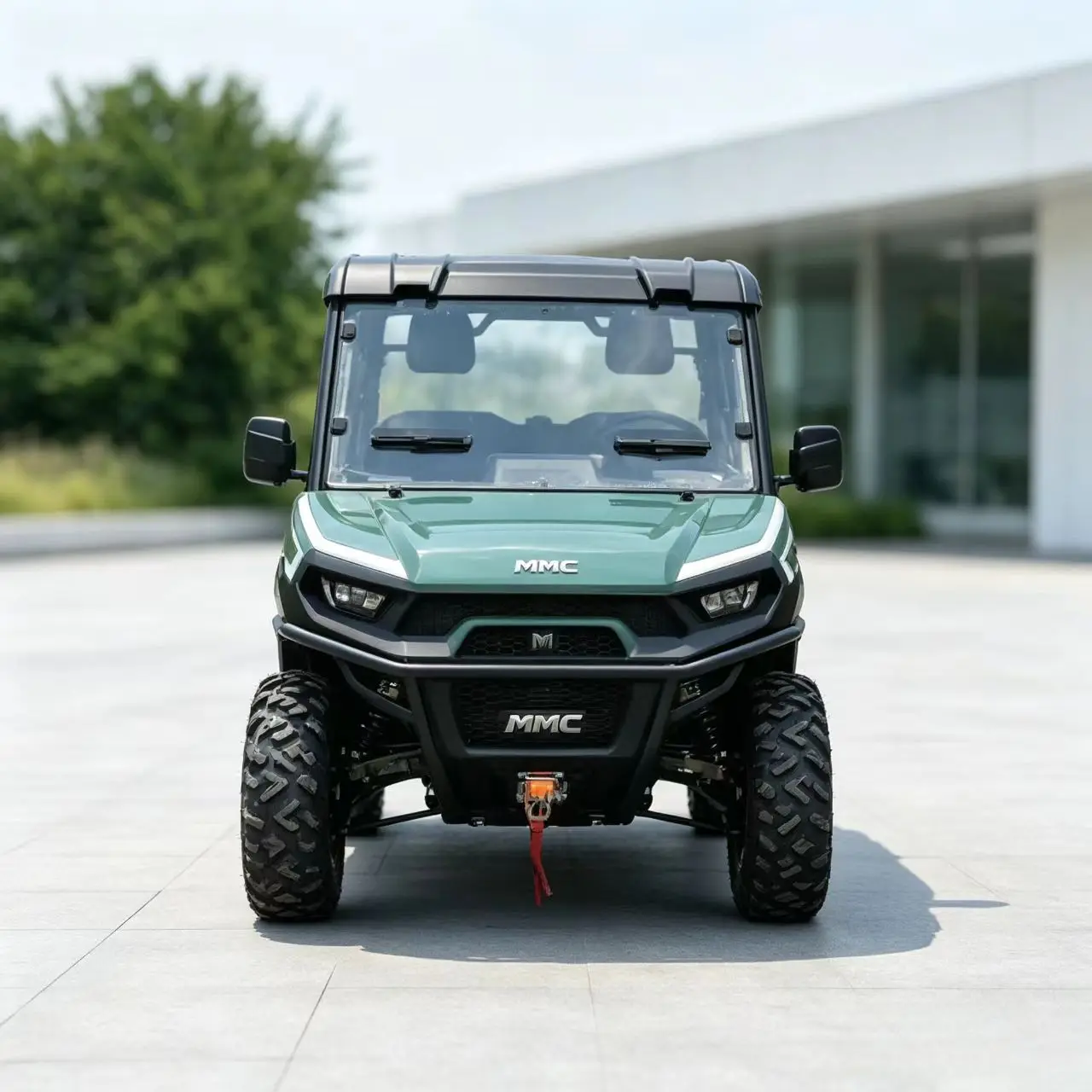 Electric 4WD UTV Mountain Off-Road Sightseeing Vehicle Farm/Construction Site Cargo All-Terrain Vehicle