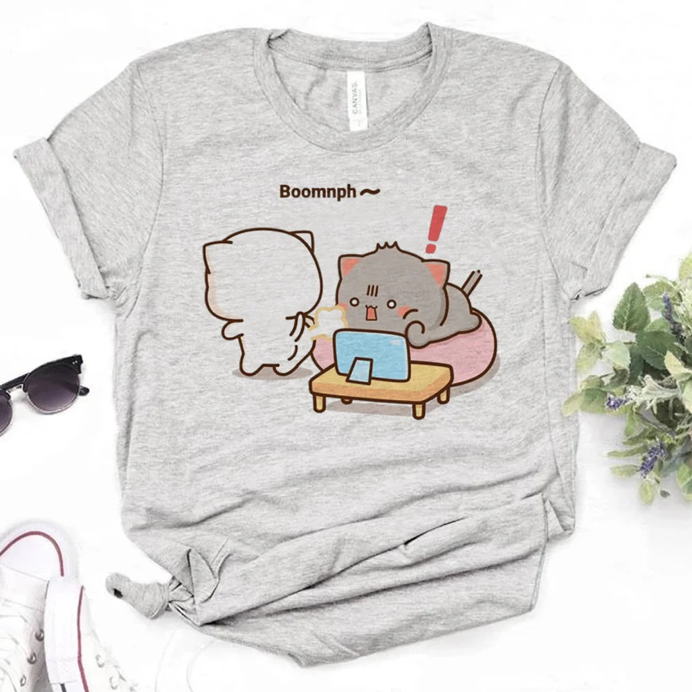 Bubu Dudu t shirt women Japanese manga designer t shirt girl streetwear Japanese comic clothing