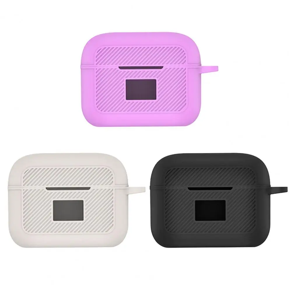 Beschermhoes voor Tozo T20 Robuuste headsethoes Tozo T20 Bluetooth-headset Siliconen beschermhoes met ophanghaak voor volledige