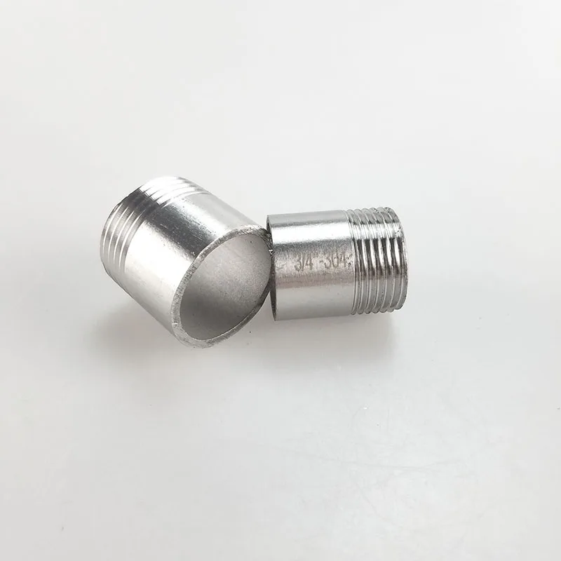 304 Stainless Steel NPT BSP Inner Outer Thread Pipe Joint Threaded Outer Tooth Water Pipe Outer Joint – Detail 3