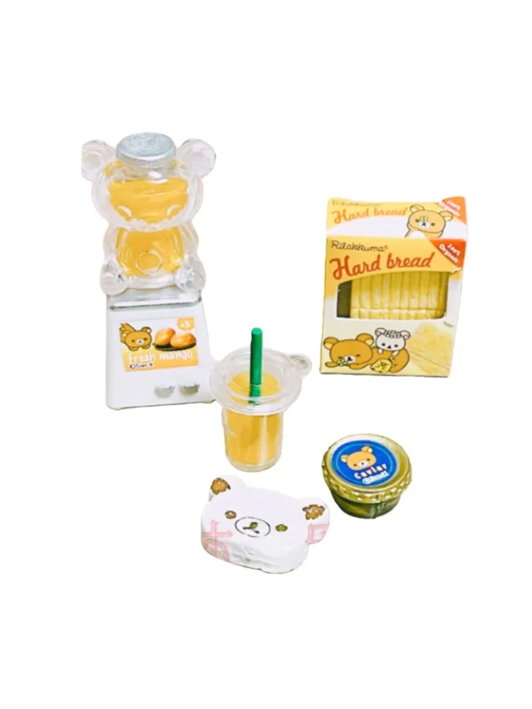 レメント レイジーベア コンビニエンスストア フード プレイ ブラインドボックス コレクタブルフィギュア スーパーマーケットテーマ おもちゃ ファンとコレクター向け