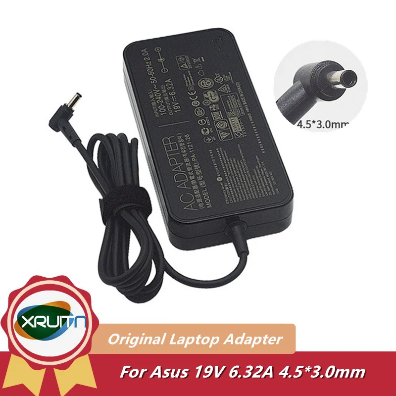 

19V 6.32A 120W Genuine Laptop AC Adapter For Asus X570Z X560U N75SF N76V N76VZ N73S N551 G501J PA-1121-28 ADP-120RH B A15-120P1A