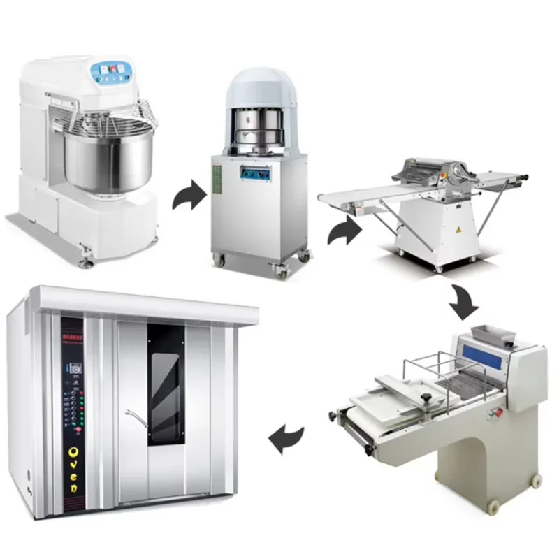 Customized Bakery Gas Deck Oven Bakery Equipment Horno De Panaderia Baking Equipment Pizza Cake Bread Oven Prices