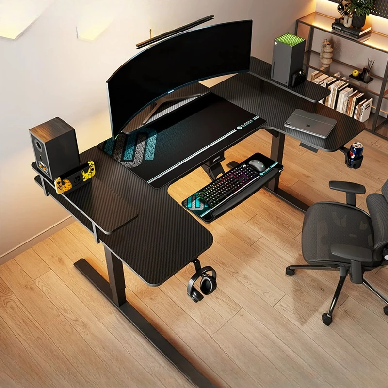 Intelligent electric lifting table legs double motor household desktop computer e-sports live