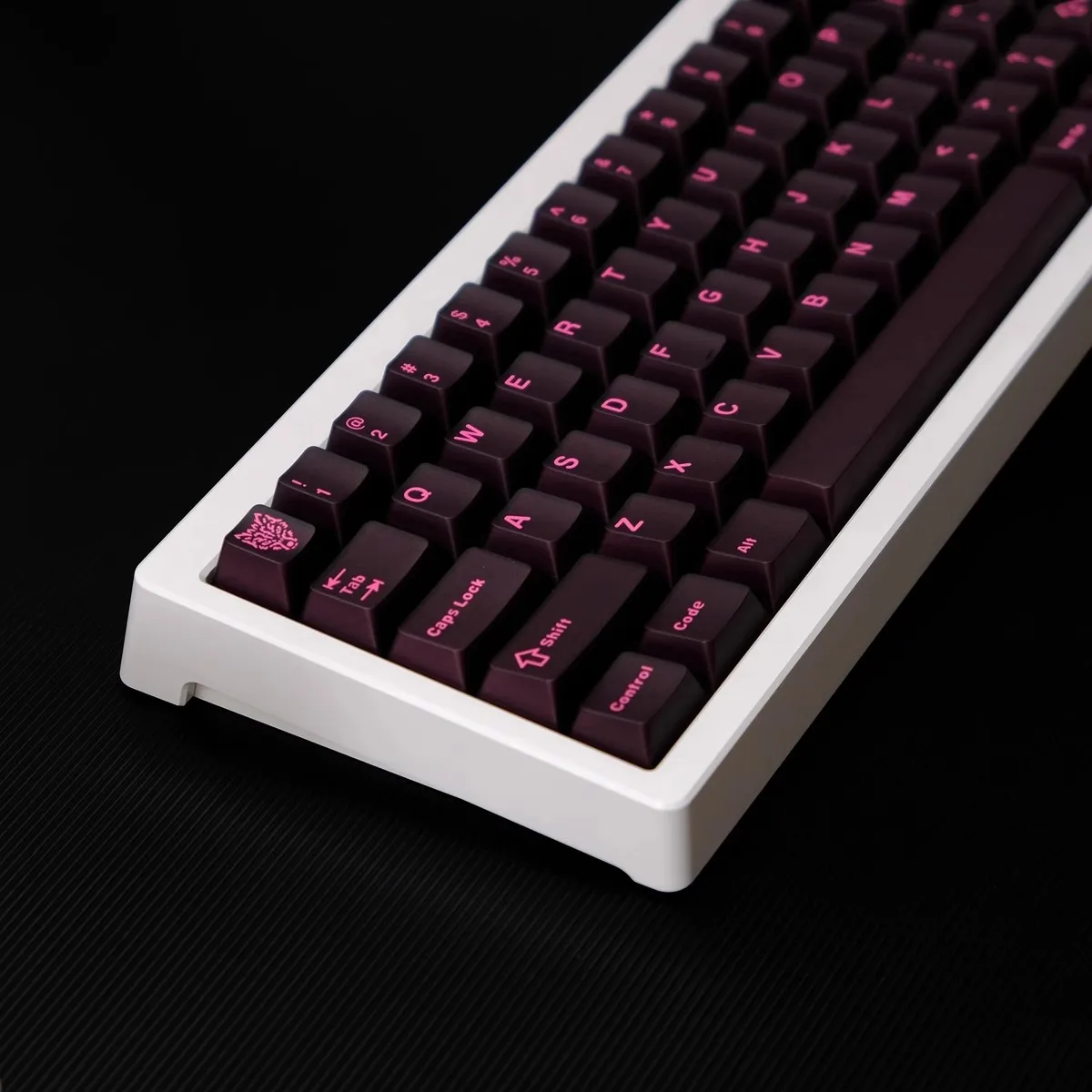 114 keys Aifei Transparent Keycaps Double Shot ABS Keycaps Cherry profile Custom Keycaps For Mechanical Keyboard 64/87/96