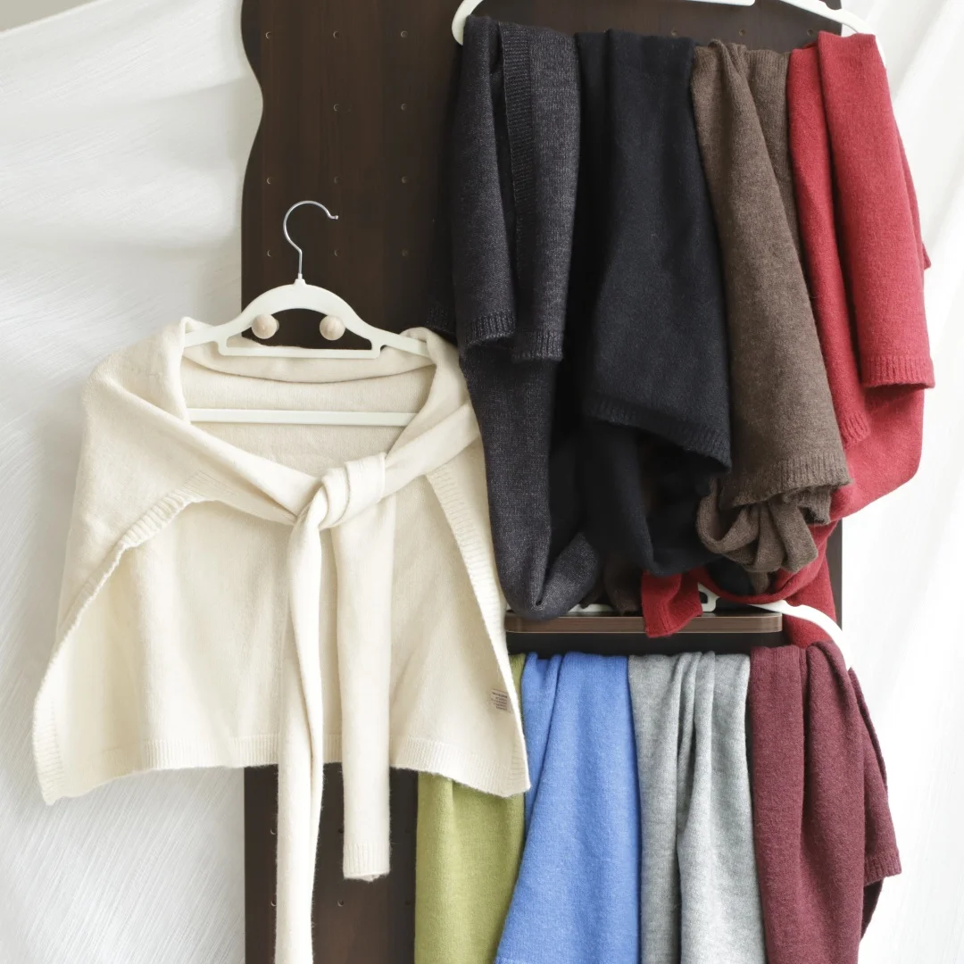 Multi-color thicken cashmere New Large Shawl for Womens Spring and Autumn Fashion Versatile Loose High-end Cape Knitted Shawls