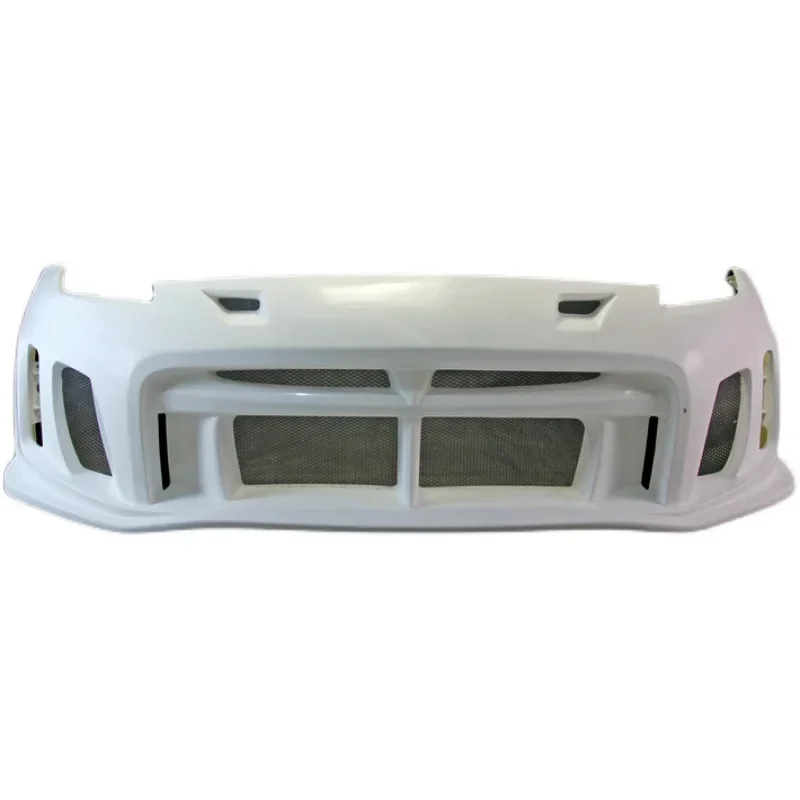 SAAR Suitable for Nissan Z34 370Z Varis Style Large Surround Front Face Bumper Head Mercury Modified