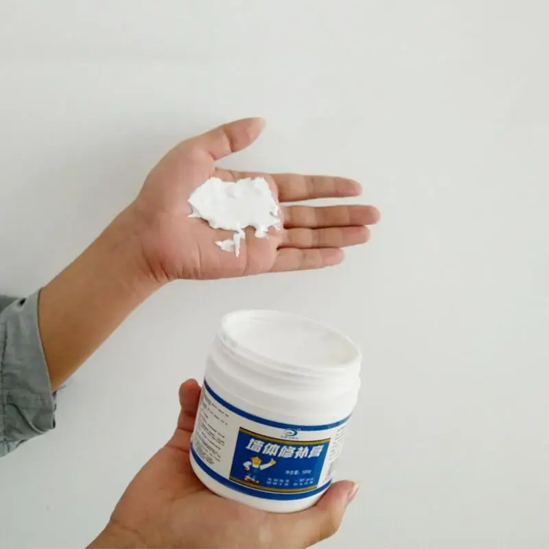 500g Wall Mending Agent Wall Repair Cream Wall Crack Repair Agent Walls Peeling Graffiti Gap Repair Paste with Scraper