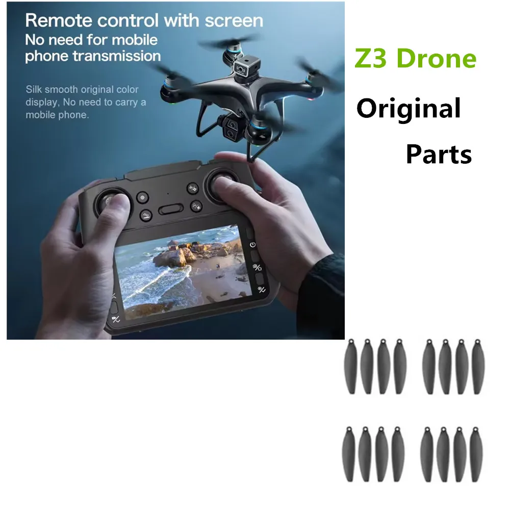 Z3 Drone Battery 3.7V 1380mAh / Z3 Drone Parts  Propeller Maple Leaf Z3 Drone Original Accessories Battery