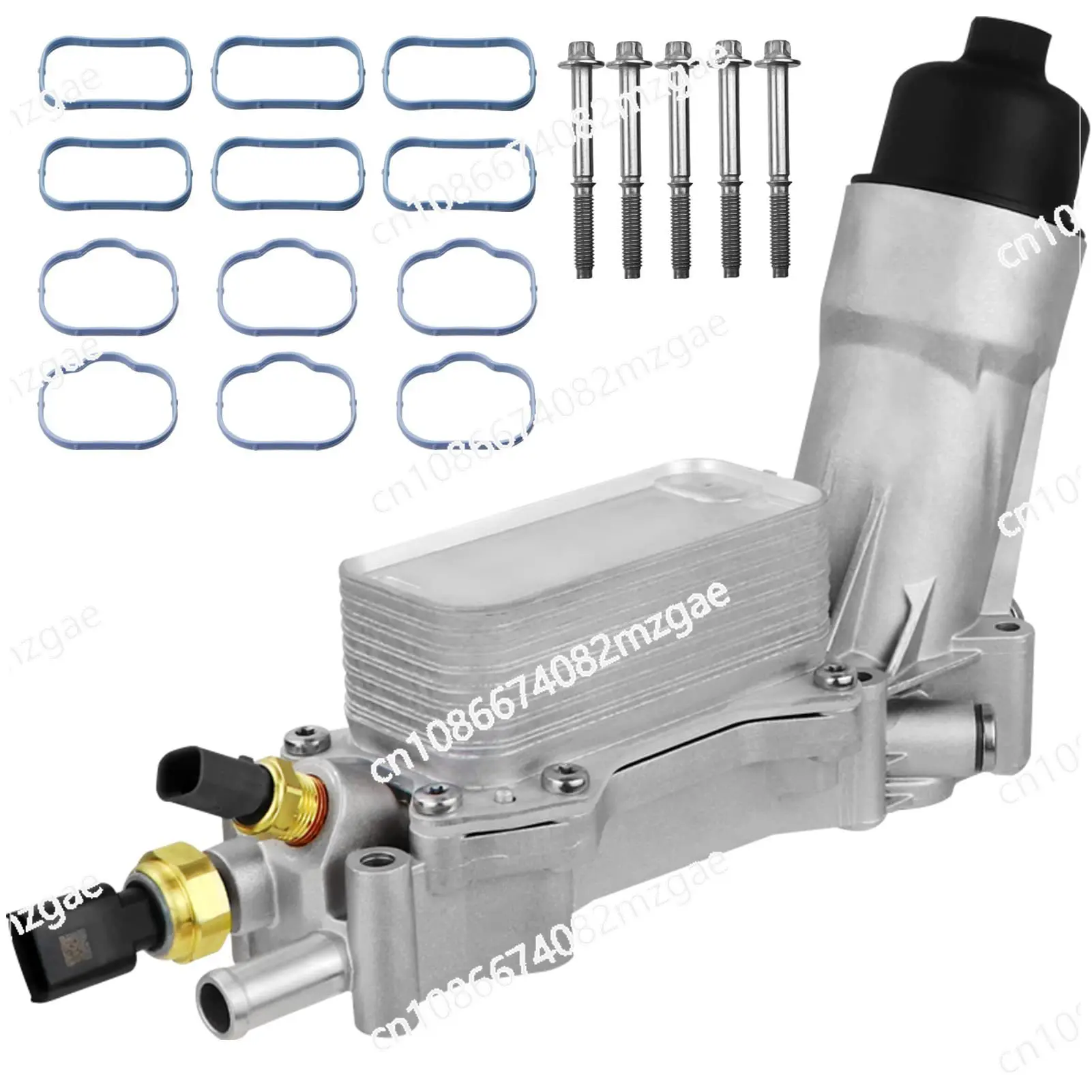 

Автомобильный масляный радиатор, полностью алюминий.
