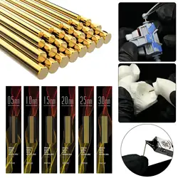 New Dspiae BB(05-30) Series Brass Bars for Modeling 0.5mm 1.0mm 1.5mm 2.0mm 2.5mm 3.0mm Gold Lead Free Solid Brass Rods