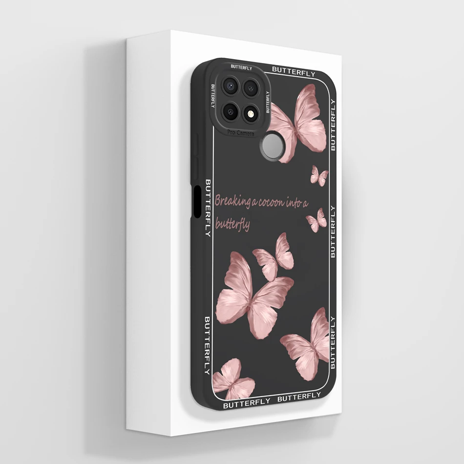 For Oppo A15 A15S Phone Case Special Design Full Protection Soft Liquid Silicone Anti Choc Covers For Oppo A 15 Back Cover Women