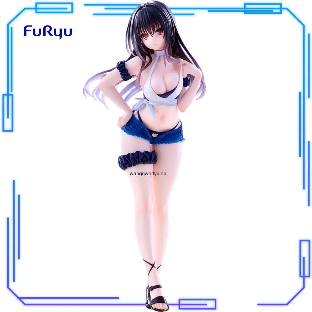 In Stock FuRYu Original Genuine Anime To LOVEru Darkness Kotegawa Yui  Trio-Try-iT Figure 20cm Collections Model Toys Gift