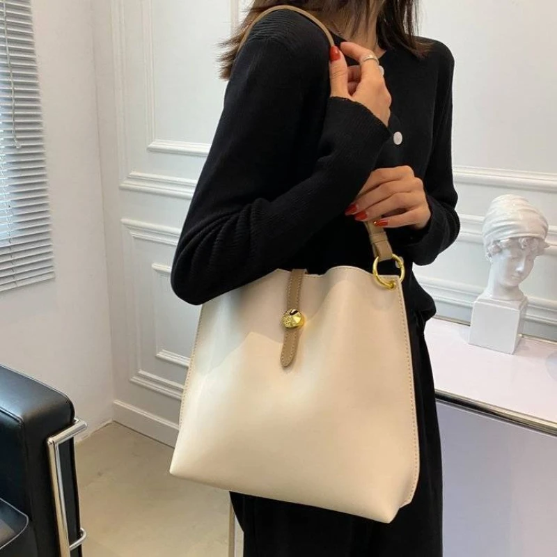 2025 New PU Leather Magnetic Buckle PU Single-shoulder Crossbody Single-shoulder Bag Fashion Messenger Tote Package
