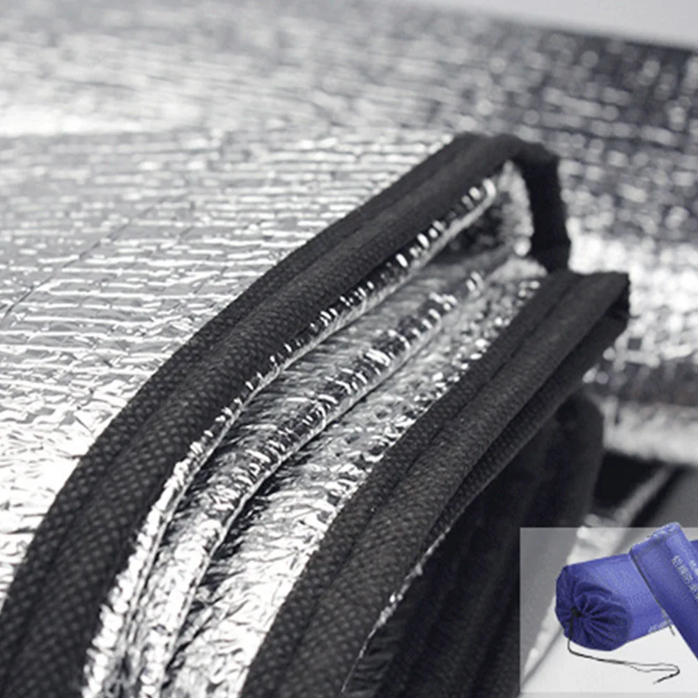 

Double Sides Aluminum Foil 2M Picnic Mat Lightweight Waterproof Xpe Camping Pad for Outdoor Travel Beach Hiking Silver with