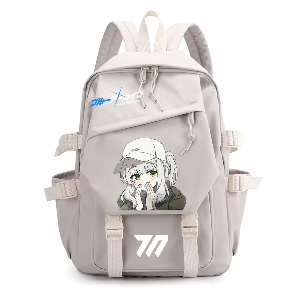 Blue Archive Backpack Omagari Hare Kasumizawa Miyu Sunaookami Shiroko Print Student Schoolbag Lightweight Dirt Resistant Bags