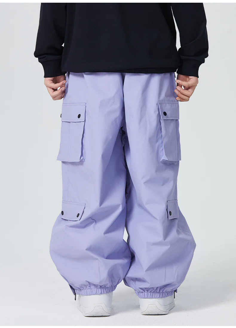 Searipe lose Snowboard tragen wasserdichte wind dichte warme weibliche Ski kleidung Schnee hose Frauen Männer Overall Winter Skihose – Detail 14