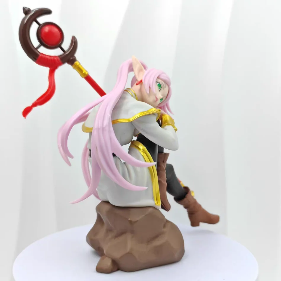 13-21cm Frieren Figur Frieren At The Funeral Figures Super Kawaii Cartoon Action Pvc Statue Cute Models Collection Dolls Gifts – Detail 7