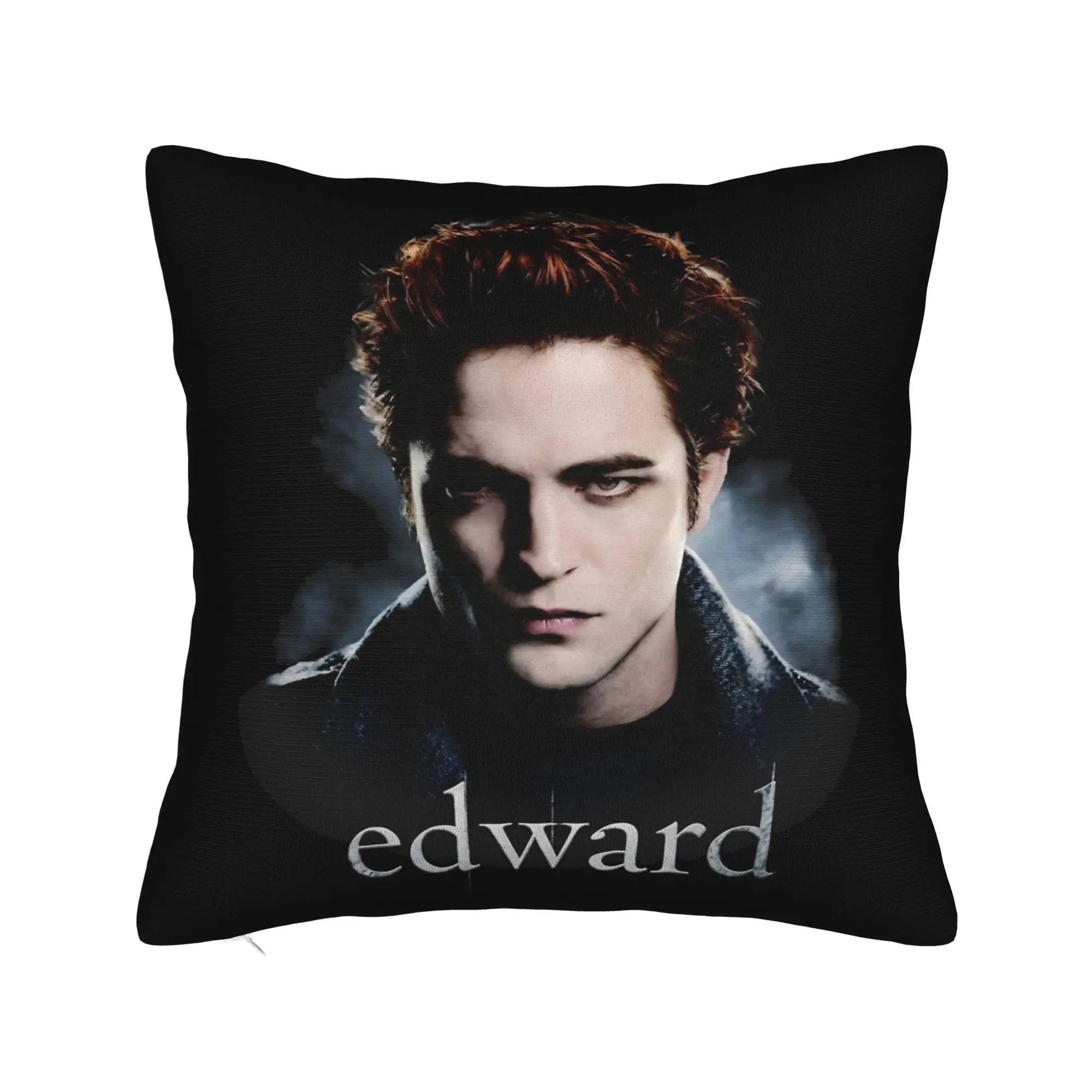 Twilight Edward Pillowcase Double-sided Printing Cushion Cover Decorations  Pillow Case Cover Home Zipper