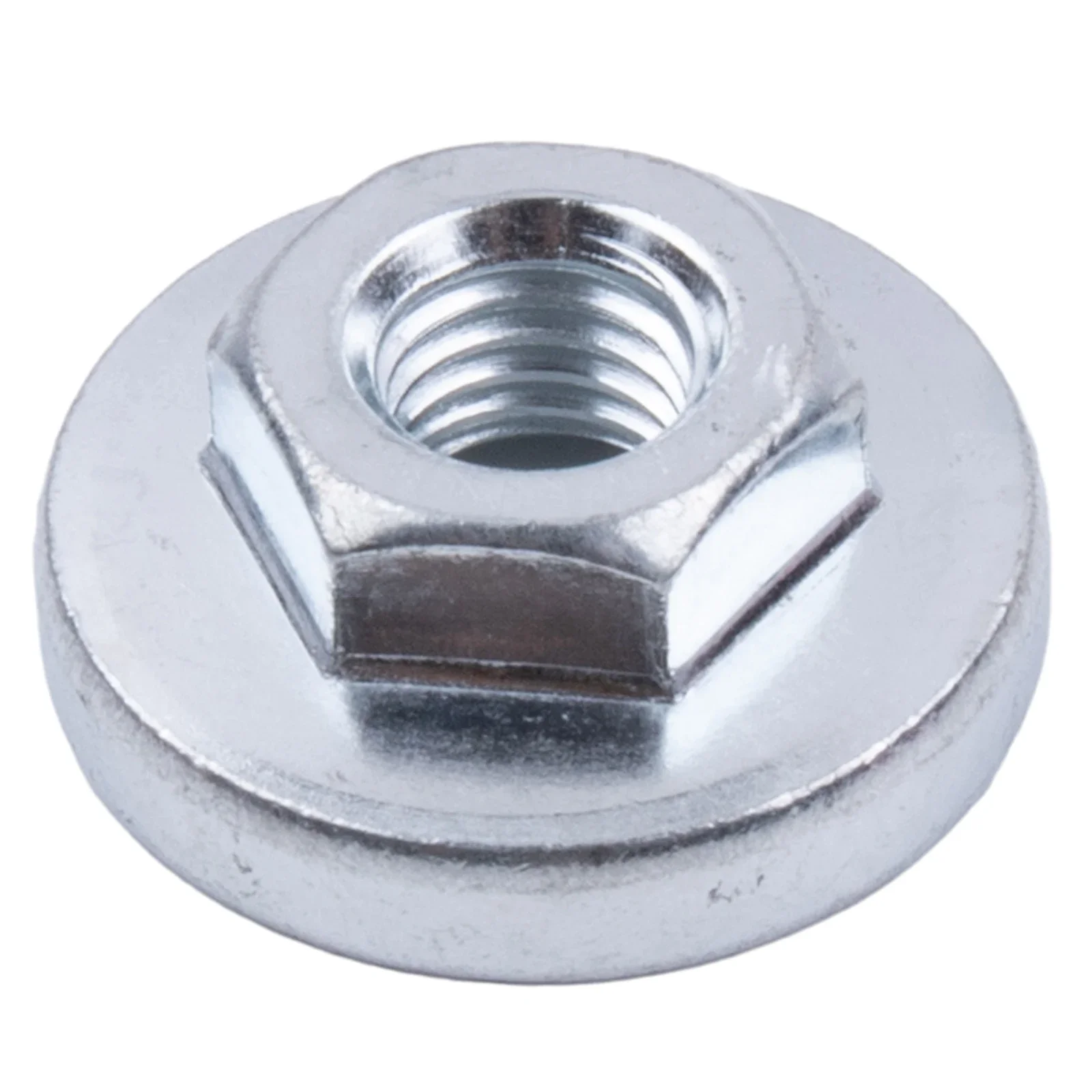 Stainless Steel Hexagon Nut Pressure Plate For 100 Type Angle Grinder 17mm Opposite Pressure Plate Cover Fitting Tool