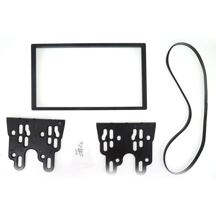 Aksesoris Mobil Kit Instalasi Stereo Panel Fasia Trim Konsol Tengah 2DIN untuk SKODA Yeti 2008-2017