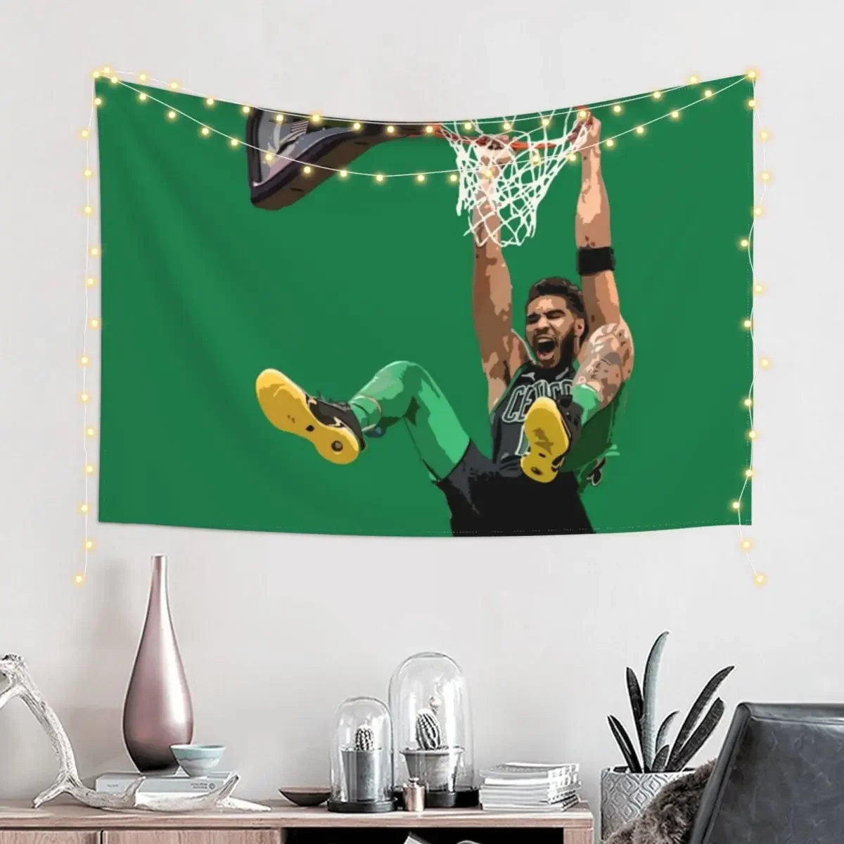 Jayson Tatum Tapestry Wall Decoration Items Aesthetic Home Decor Tapestry