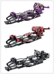 Hyrino Racing yamatoドリフトフレームキット、アルミニウム合金、さまざまなレイアウトのシャークキット、yd21、10のドリフトフレーム、写真は含まれていません