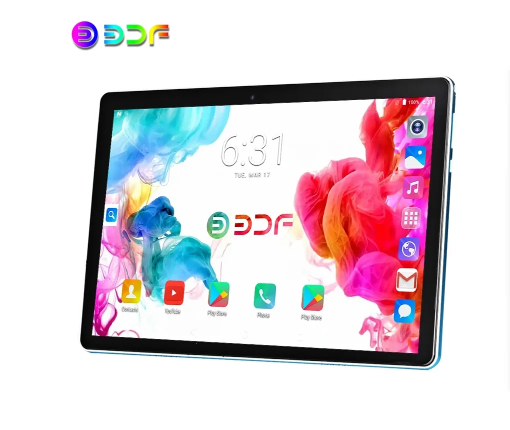 New 10.1 Inch Android Tablet PC 6GB RAM 128GB Google Play Octa Core Dual Cameras Dual SIM 3G Phone Call Tablets Bluetooth Wi-FI