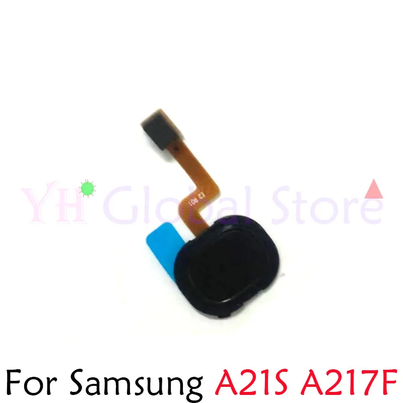 For Samsung Galaxy A21S A217F Home Button Fingerprint Touch ID Sensor Flex Cable