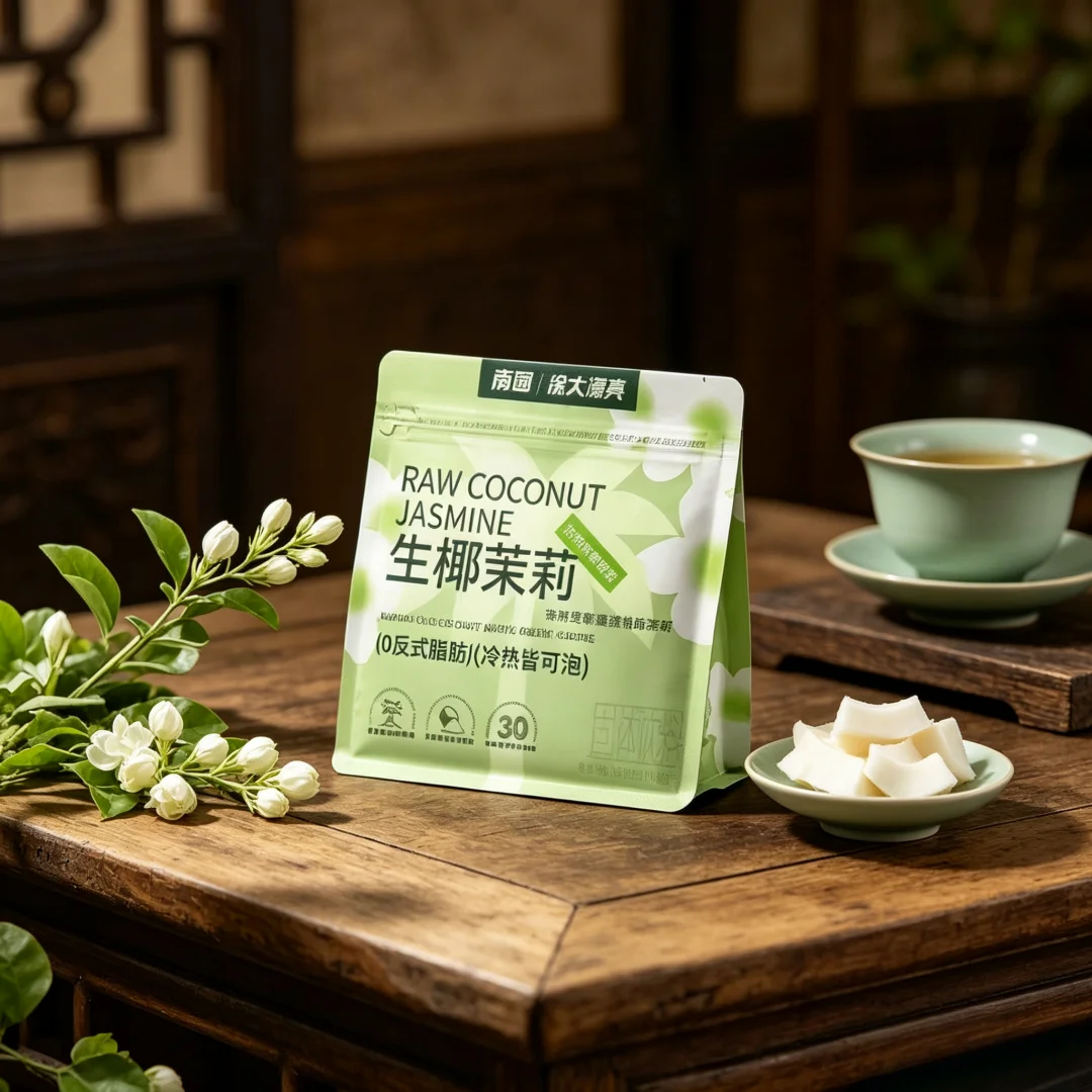 A Week 7pcsx18g/bag Natural Premium Coconut Material Ceylon Tea Powder 0 Trans Diy Instant Home Essential Decoration New