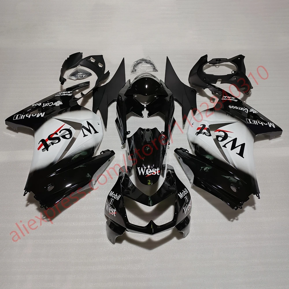 

Ninja250R 2008 2009 2010 2011 2012 2013 2014 обтекатели мотоцикла для Kawasaki Ninja 250R 08-14 ABS пластиковый обтекатель кузова комплект