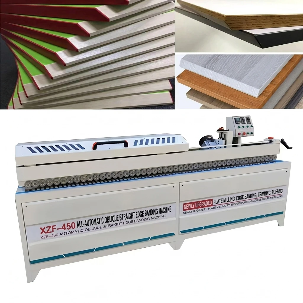 XZF-450 30-60° Bevel Straight Edge Banding Machine for Furniture