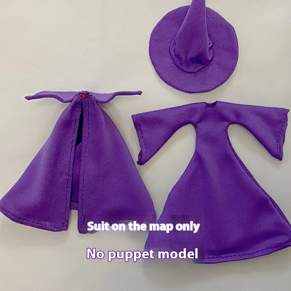 Anime Shf Schierke Handmade Magic clothing set Built In Iron Wire for Styling Suitable for 1/12 Movable Humanoid Toys