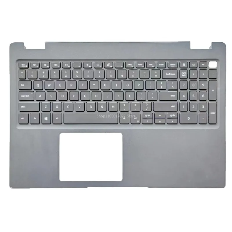 

New Laptop Case US Keyboard for Dell Latitude 3510 L3510 E3510 Palmrest Topcase Cover Replacement Keyboard with Backlight 0JYG4Y