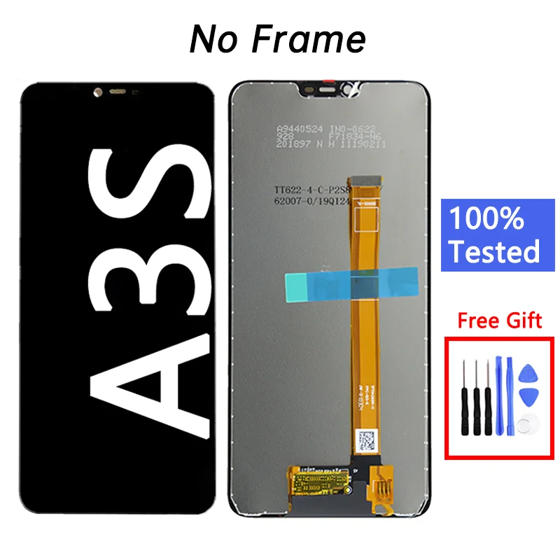 Pantalla for Oppo a3s lcd Digitizer Assembly for realme c1 realme 2 screen replacement Mobile Phone Lcd For OPPO a3s display