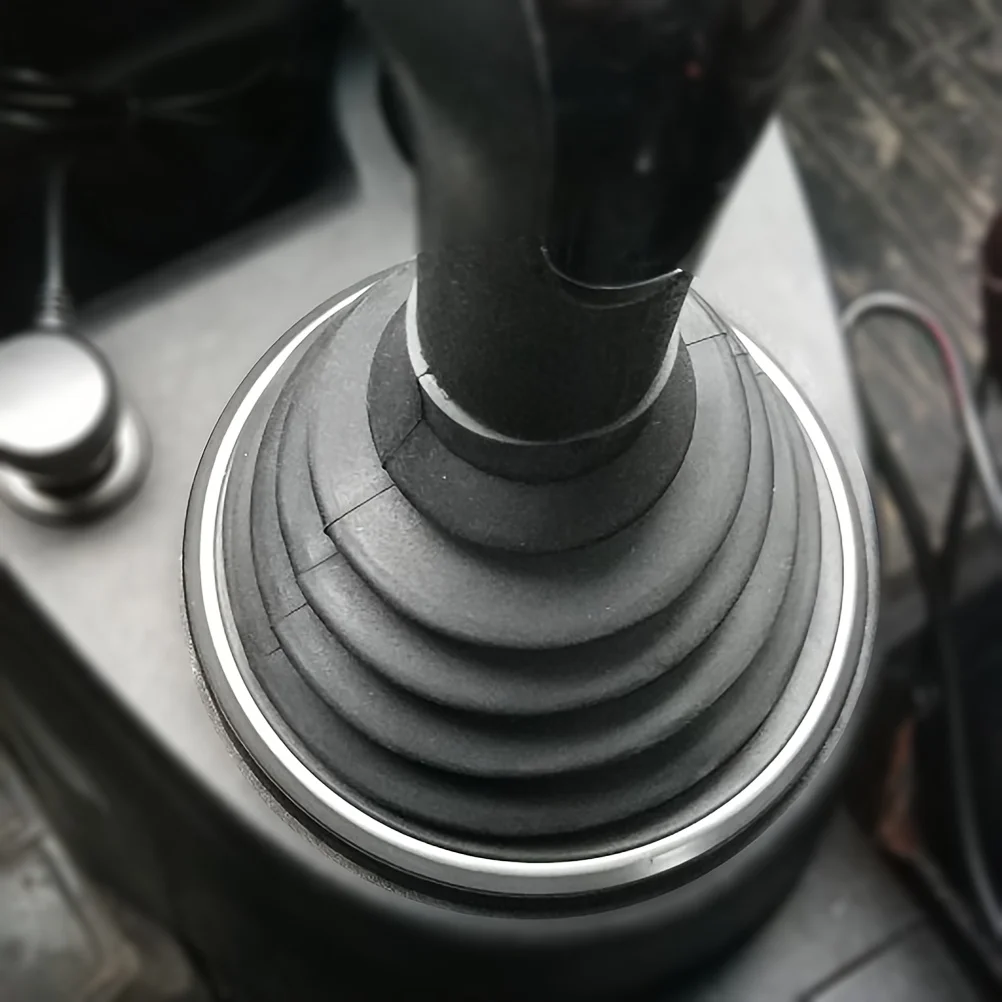 

Black Shift Lever Cover Base Frame Gear Shaft Rubber Guard Dust Cover for Ford Fiesta, Fusion (2004, 2005, 2006, 2007 Models)